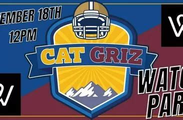 cat griz watch party|cat grizzly party.